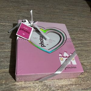 NIB Cudlie photo album and keep safe box. Sealed in plastic